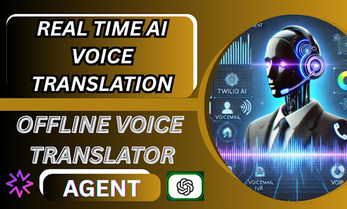 build real time ai voice chat multilingual translator webapp, offline asr agent