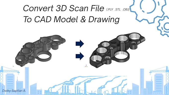 reverse engineering from 3d scanned model to stl