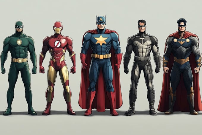 do a superhero comic