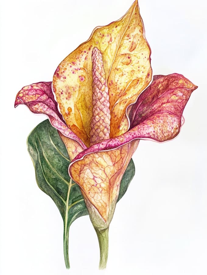 create a botanical illustration