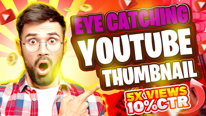 Do eye catching clickbait youtube thumbnail design by M_shahidulislam ...