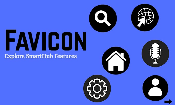 Design favicons for websites and apps by Ayesha_visual | Fiverr