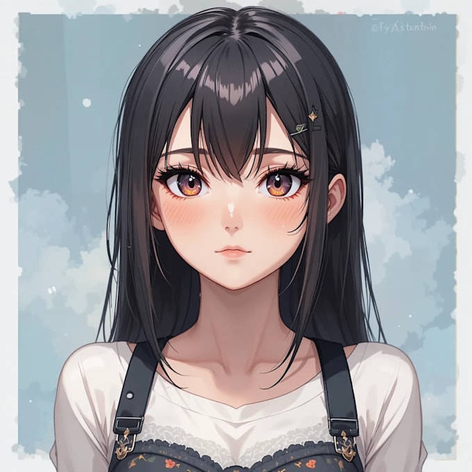 draw anime character design reference sheet