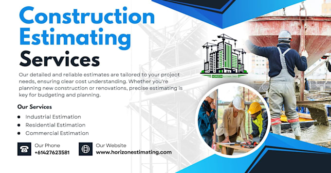 material take construction cost estimation all type  building