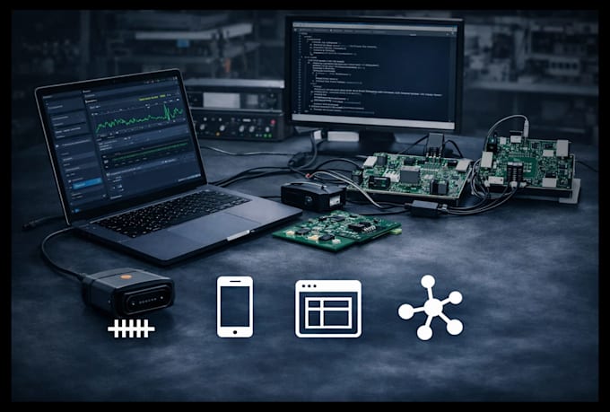 develop and design ecu diagnostic tuning system with iot