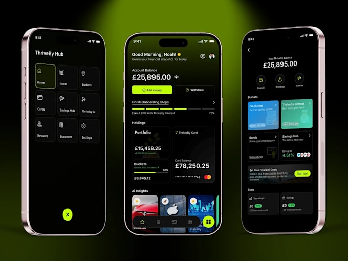 develop digital bank app web3 payment app micro saving app ai app