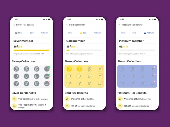 develop reward based app, a loyalty app, a gamification app, discount app