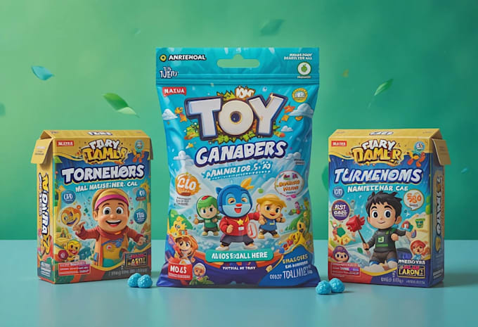 design professional toy packaging and amazon images