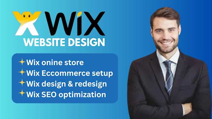 design or redesign your wix website with SEO and ecommerce integration