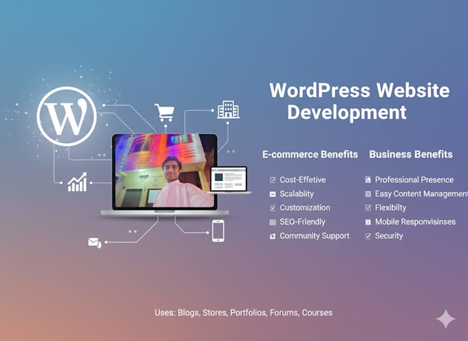 create a attractive wordpress website for your business