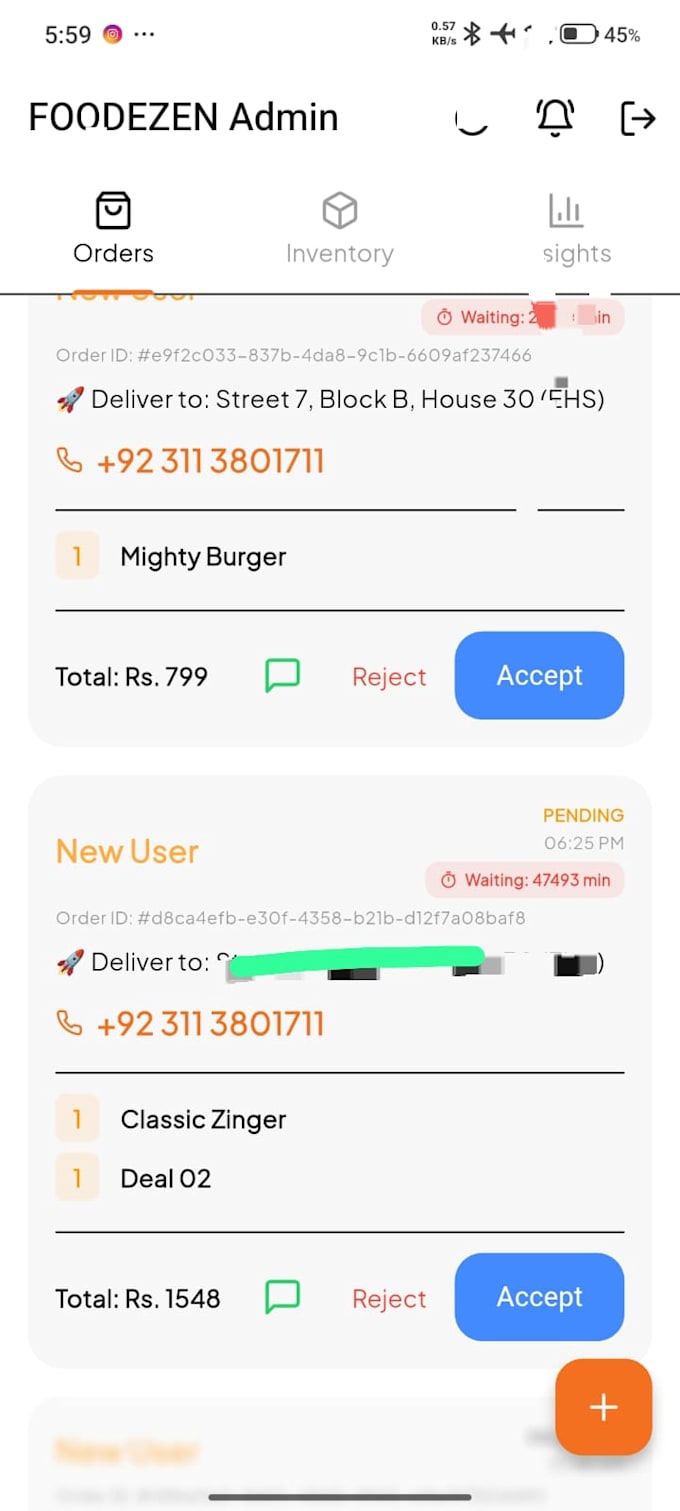 create your buisness a food ordering app