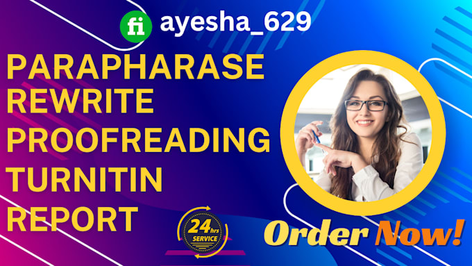 do rewrite, proofread, paraphrase, edit, reword your content