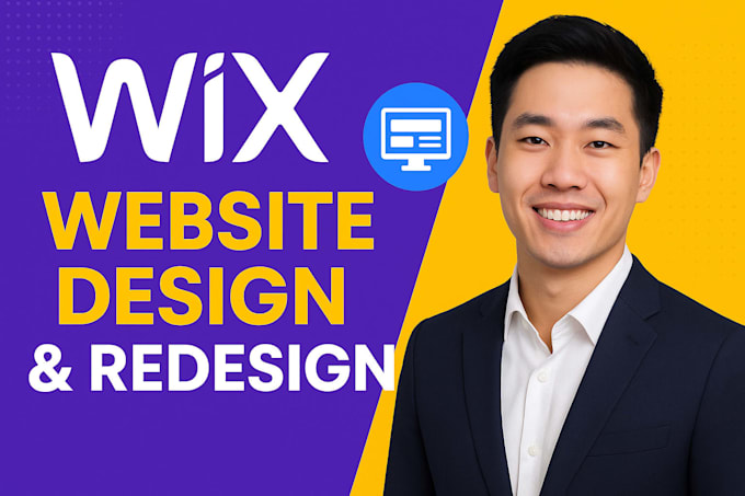 design professional wix or redesign  wix website and wix store