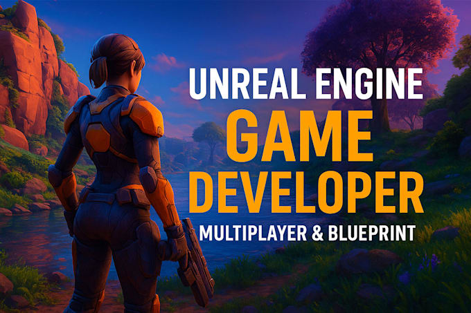 develop immersive unreal engine 5 games with multiplayer and blueprint scripting
