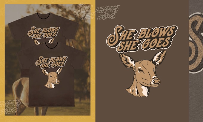 design vintage hunting and outdoor t shirt graphic