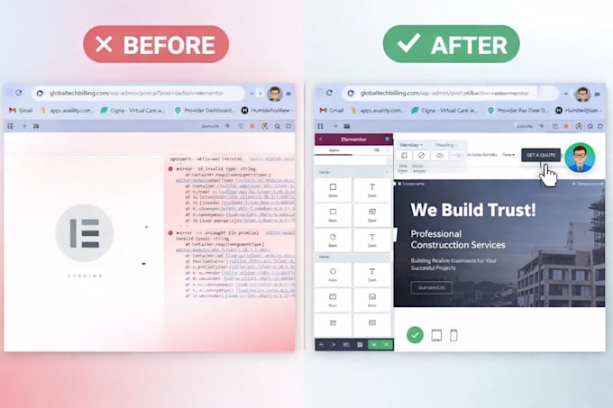 fix wordpress bugs, errors, and issues fast