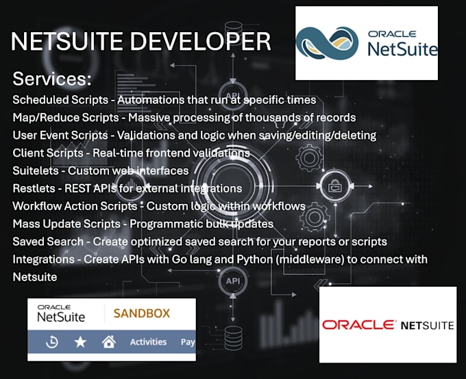 develop and fix netsuite suitescript for your erp