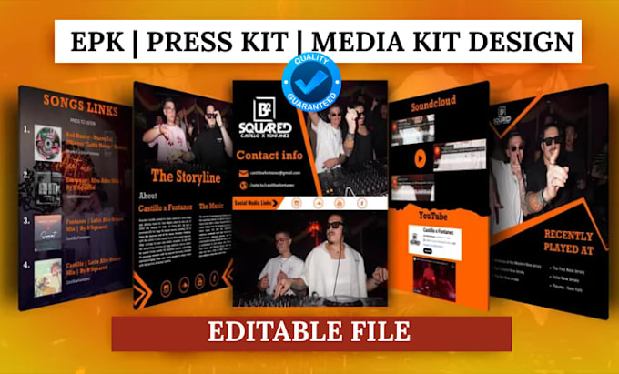 design media press kit epk kit dj press kit design usa press release media kit