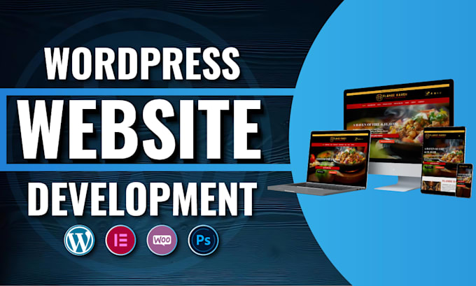 build responsive wordpress website design, website development