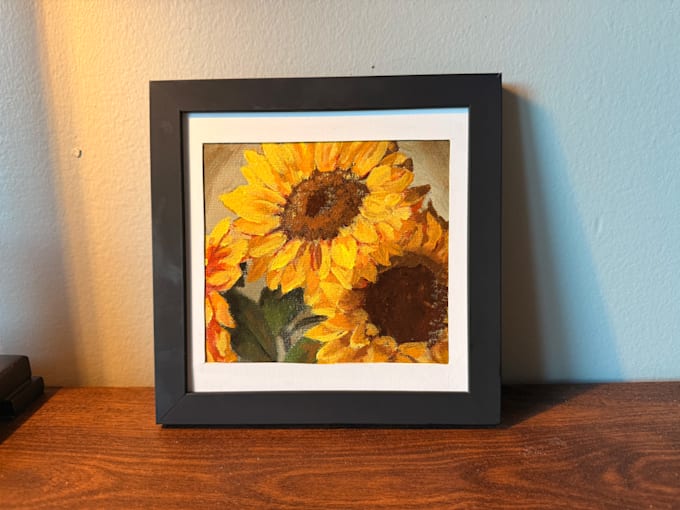 create an original acrylic painting