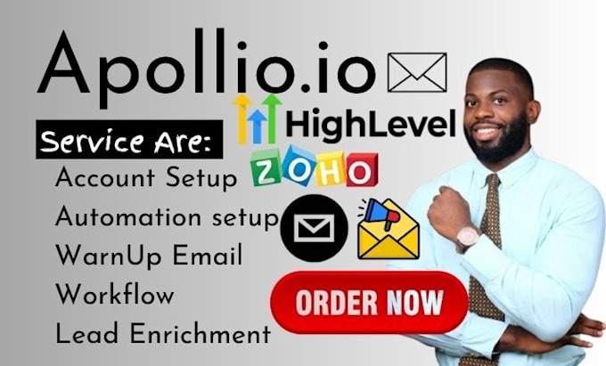 setup workflow on apollo, setup clay sequence automations, campaign management