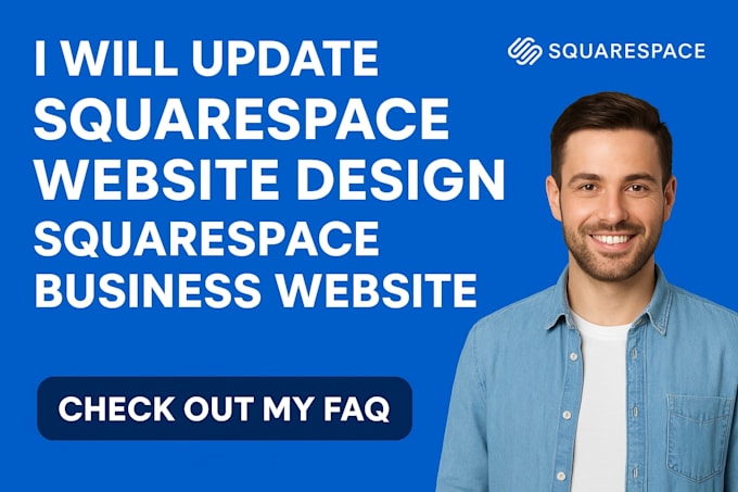 Update Square Update squarespace website squarespace website design redesign business ...