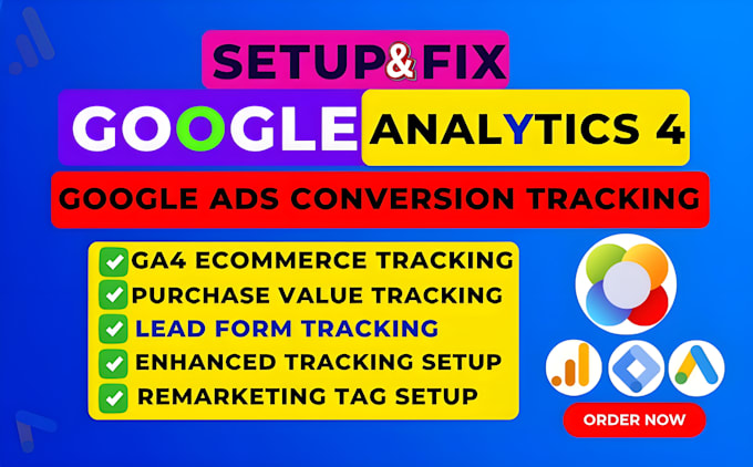 setup google analytics 4, ga4 ecommerce tracking, conversion tracking by GTM