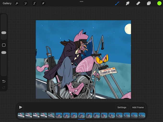 make 2d short animation for you