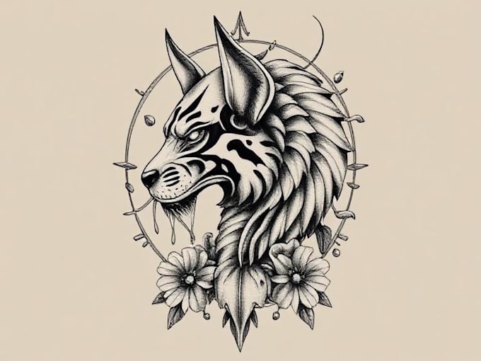 create unique realism tattoo design with my style
