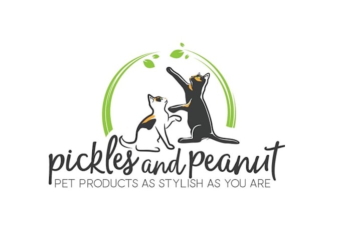 design eye catching stylish logo for pickles and peanut