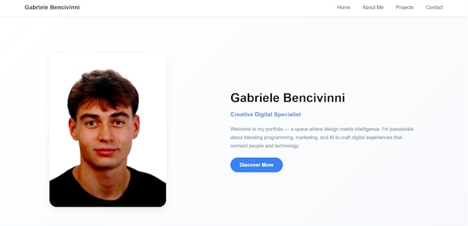 do a modern, responsive landing page with clean code