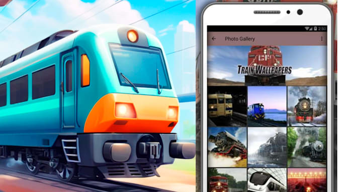 develop modern railway booking app realtime train tracking  flight booking app