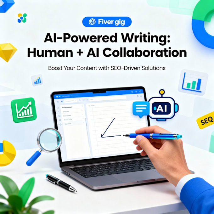 create SEO optimized content using ai and human expertise