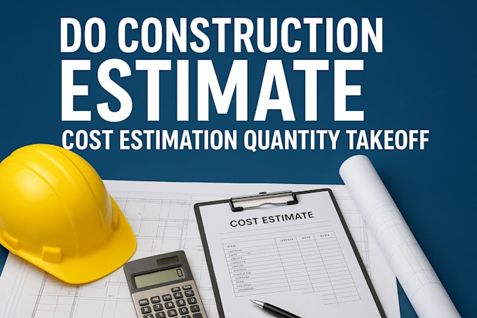 Do construction estimate material take off cost estimation quantity ...