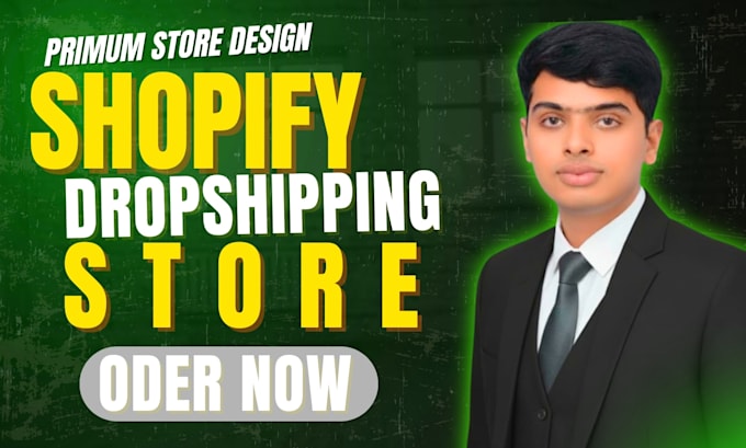 build shopify store expert dropshipping website