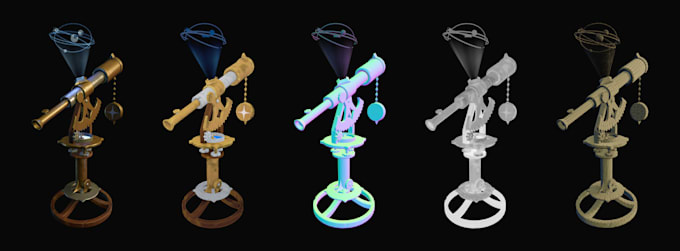 create stylized 3d game assets and props