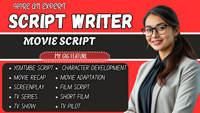 ghostwrite movie script screenplay screenwriting tv series comedy funny joke
