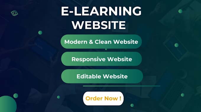 develop a education elearning and lms websites
