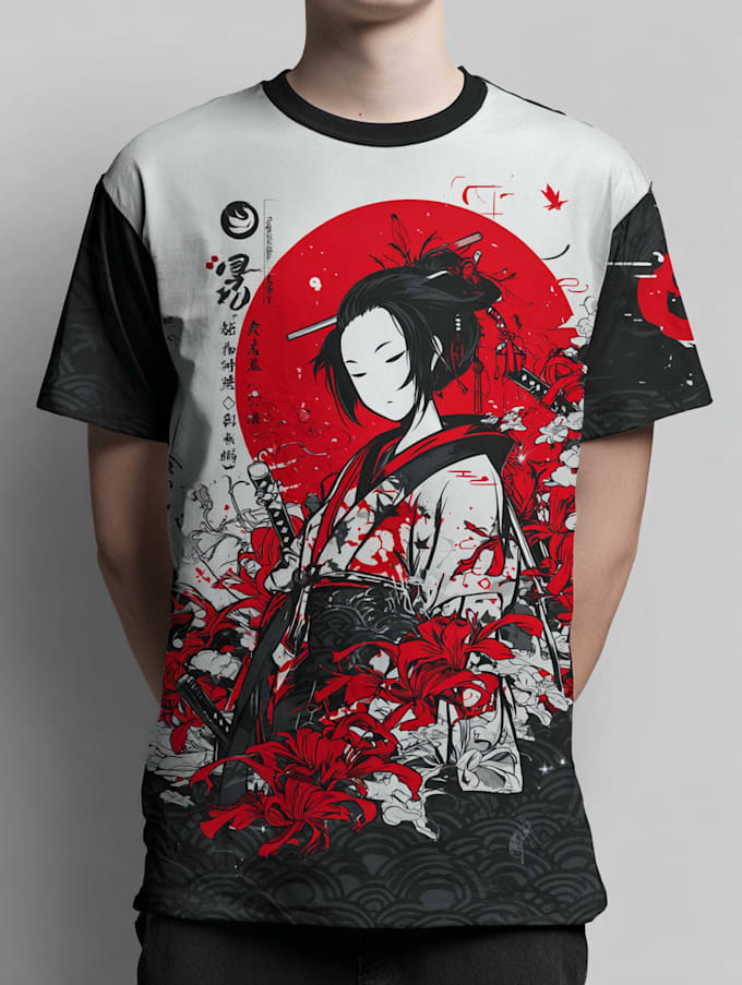 make a t shirt illustration