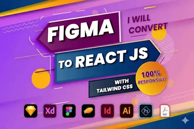 convert figma to reactjs vite figma to next js using tailwind css