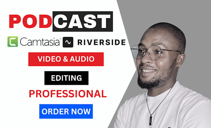 do riverside weekly producer video, audio editing camtasia