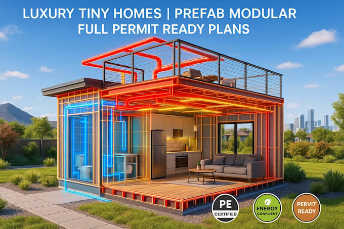 design luxury tiny homes and prefab modular plans  USA and canada