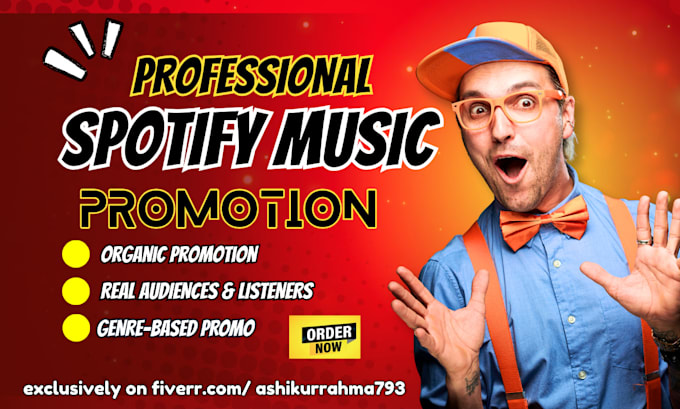 do professional spotify music promotion