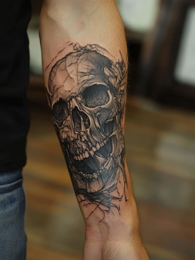 design professional style tattoo design