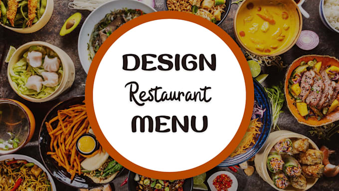 create a restaurant menu for you
