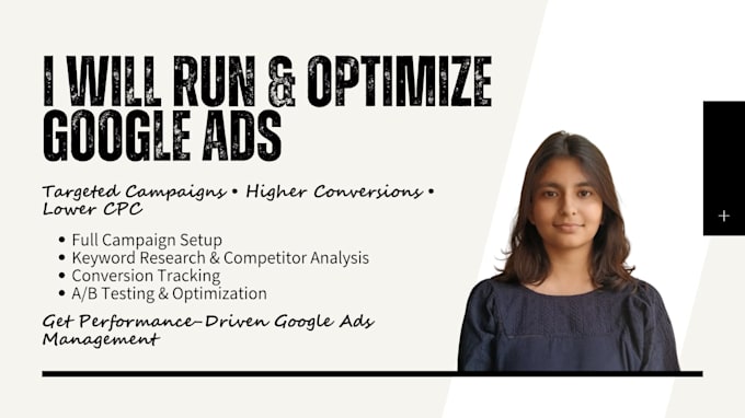 run and optimize google ads