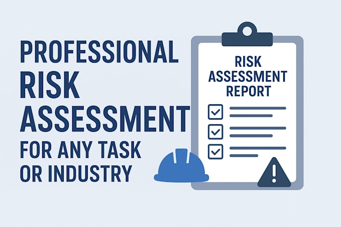 create any professional risk assessment for any task or industry