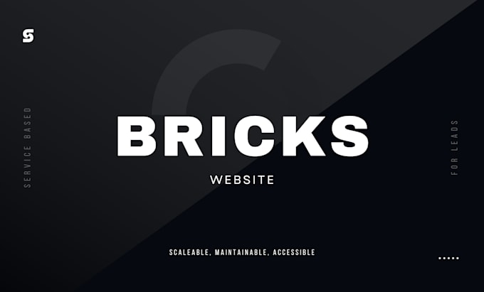 build a service based website using bricks builder and acf