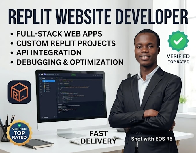 develop a replit saas mvp business website or ai web app