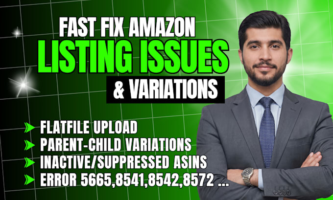 fix amazon variation listing issues, create variations, bulk upload flat file